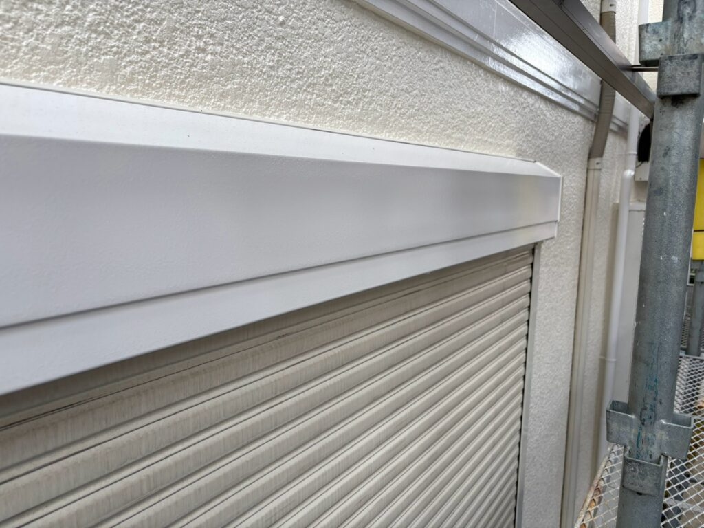 シャッターボックス施工完了