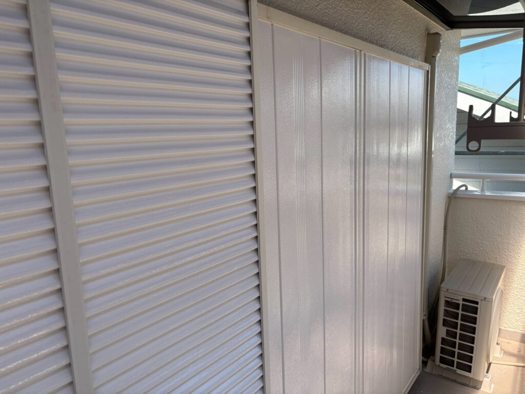 雨戸施工完了