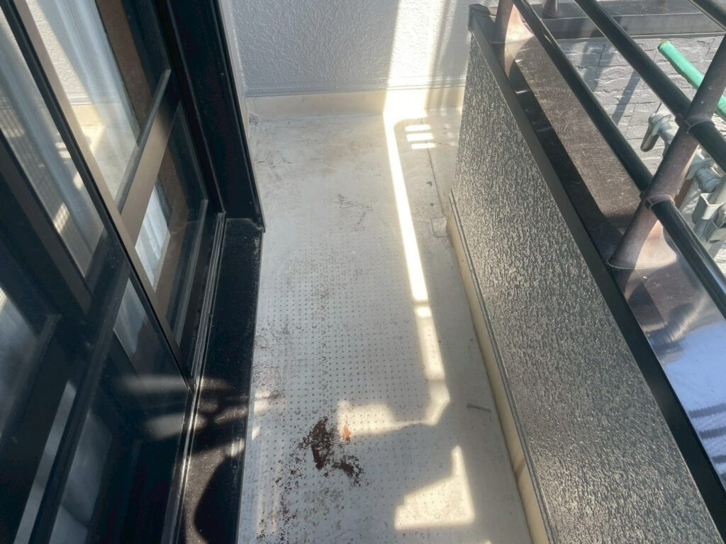 ベランダ施工前