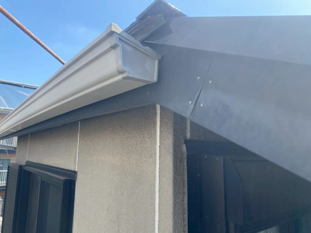 破風施工前