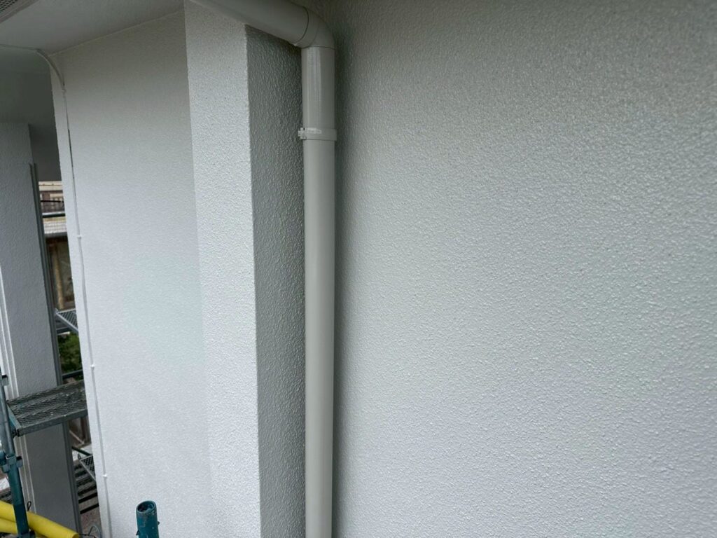 雨樋塗装施工完了
