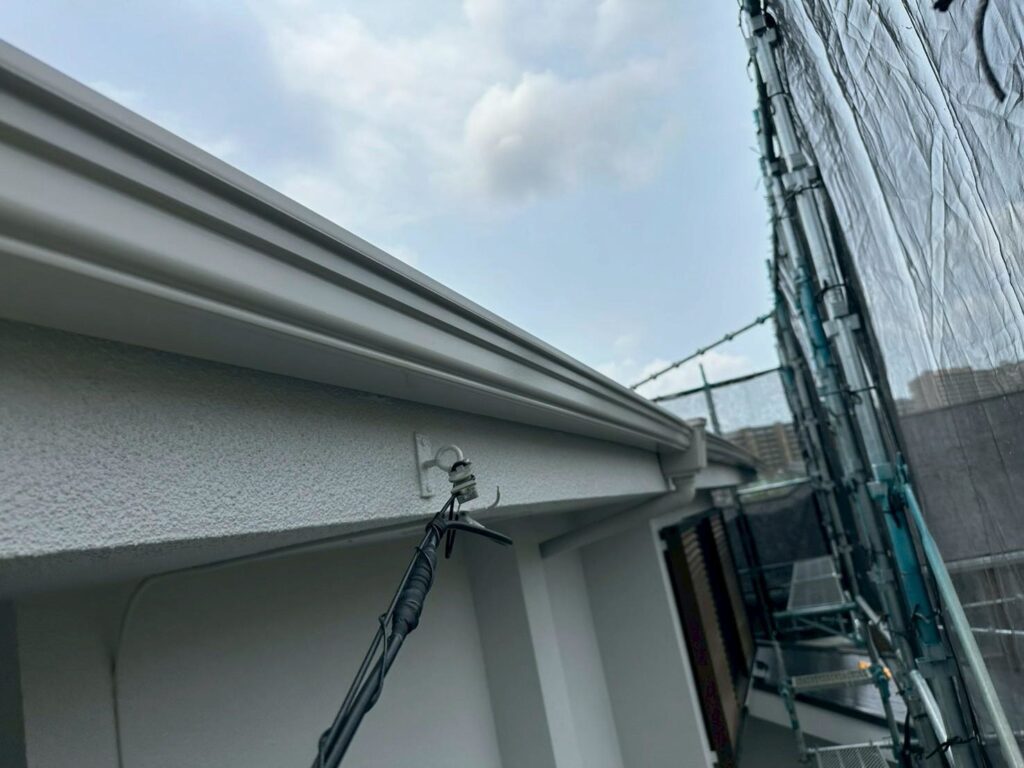 破風塗装施工完了