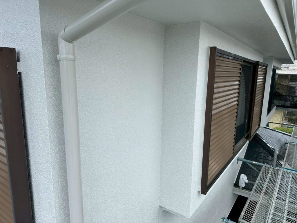 外壁塗装施工完了