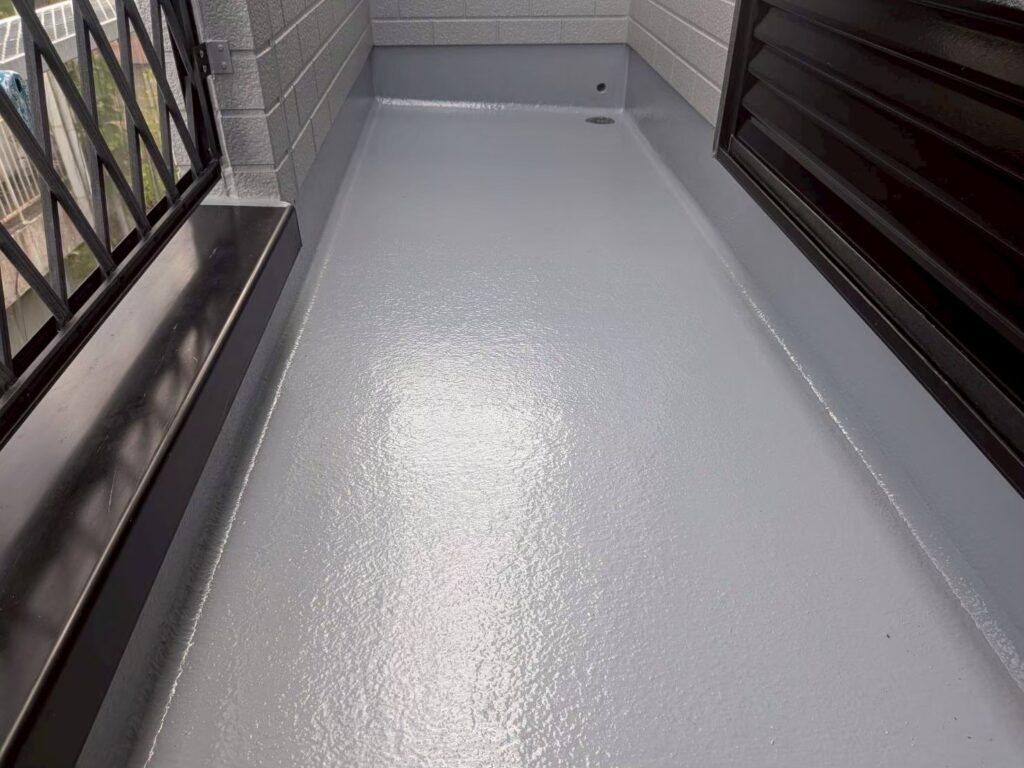 ベランダ施工完了