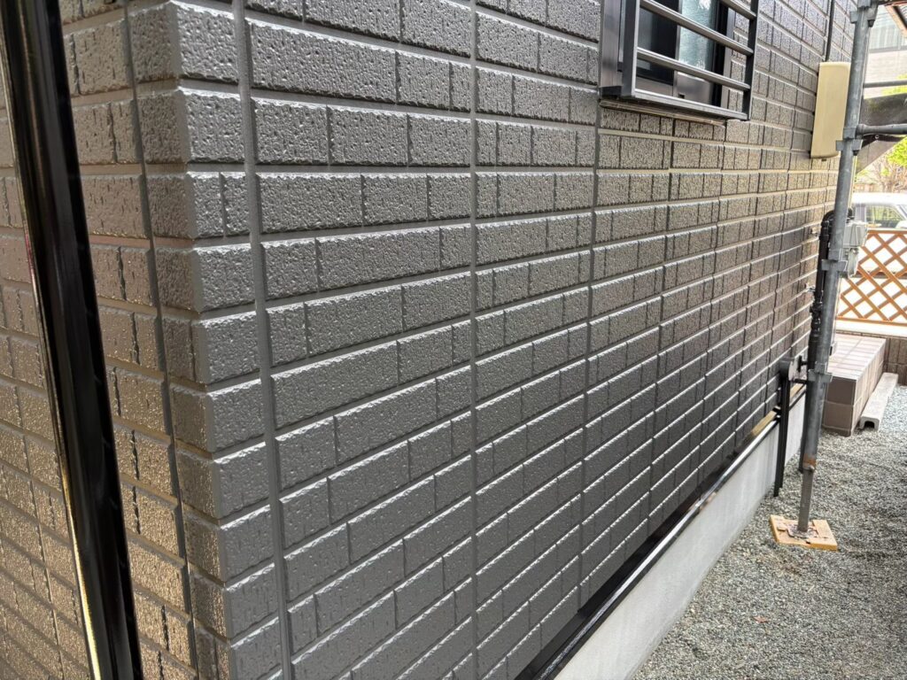 外壁塗装施工完了