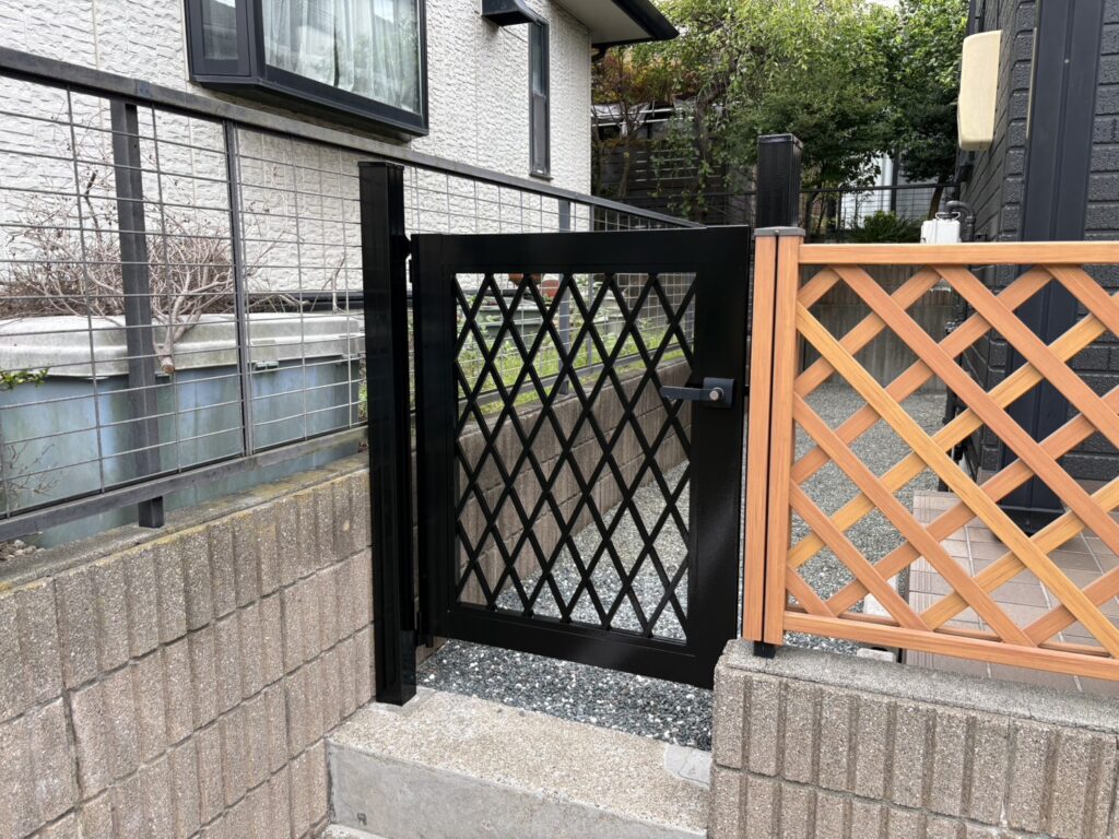外構塗装施工完了